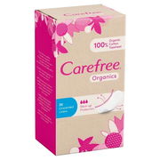 Carefree Liners Organics Unscented X 30