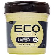 Eco Style Black Castor & Flaxseed Oil Styling Gel 473ml ChemiStop