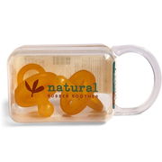 Natural Rubber Soother Rounded - Small (0-3 Months) X 2