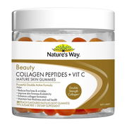 Nature's Way Beauty Collagen Peptides + Vit C Mature Skin Gummies X 50 ChemiStop