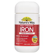 Nature's Way Adult Vita Gummies High Strength Iron 24mg Pastilles X 30
