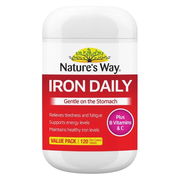 Nature's Way Iron Daily Tab X 120 ChemiStop