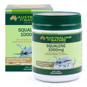 Australian By Nature Squalene 1000mg Cap X 200