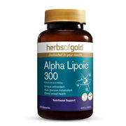 Herbs of Gold Alpha Lipoic 300 Cap X 120