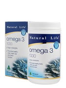 Natural Life Omega 3 1000mg Cap X 365