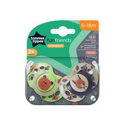 Tommee Tippee CTN Fun Style Soother 6 to 18 Months X 2 (Assorted Designs/Colours) ChemiStop