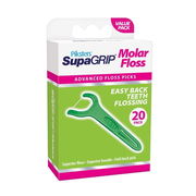Piksters SupaGRIP Molar Floss Picks X 20