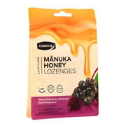 Comvita Soothing Manuka Honey Lozenges - Elderberry X 12