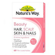 Nature's Way Beauty Hair, Scalp, Skin & Nails Tab X 60