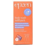 Epzen Body Wash Powder-to-Gel Refill Pack (Mandarin, Orange Blossom & Cedarwood) Sachets 20g X 2 ChemiStop