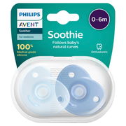 Avent Soothie Soother for Newborns (0-6 Months) Blue X 2