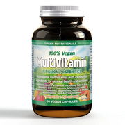Green Nutritionals 100% Vegan Multivitamin Cap X 60