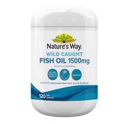 Nature's Way Wild Caught Fish Oil 1500mg Cap X 120