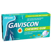 Gaviscon Chewing Gum Cool Mint Gums X 20