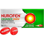 Nurofen Zavance Mini Liquid Cap X 16