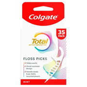 Colgate Floss Picks Total Active Prevention - Mint X 35