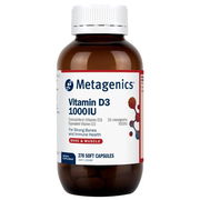Metagenics Vitamin D3 1000IU Cap X 270