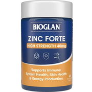 Bioglan Zinc Forte High Strength 40mg Tab X 60