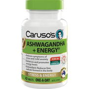 Caruso's Ashwagandha + Energy Tab X 42