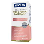 Bioglan Platinum PMS & Period Pain Relief Tab X 60