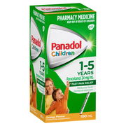 Panadol 1-5 Years Colourfree (Orange) 100ml ChemiStop