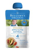 Bellamy's Organic Apple & Fig Oatmeal 120g