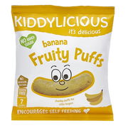 Kiddylicious Banana Fruity Puffs 10g ChemiStop