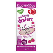Kiddylicious Wafers Raspberry 4g X 4 ChemiStop