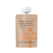 Little Harvesters Puree Pouch - Pumpkin, Carrot & Kale 120g