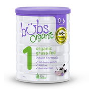 Bubs Organic Grass Fed Infant Formula (Stage 1) 800g (Limit 3 per order)