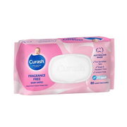 Curash Fragrance Free Baby Wipes X 80