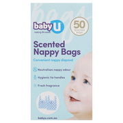 babyU Scented Nappy Bags X 50