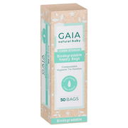 Gaia Biodegradable Nappy Bags X 50