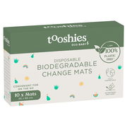 Tooshies Biodegradable Disposable Change Mats X 10