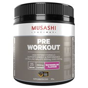 Musashi Pre Workout Watermelon 225g ChemiStop