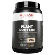 Musashi Plant Protein Vanilla 900g ChemiStop