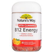 Nature's Way Adult Vita Gummies B12 Energy X 80 ChemiStop