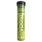 Voost Hydrate Electrolyte Effervescent Tab - Lemon + Lime X 20