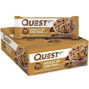 Quest Protein Bar Chocolate Chip Cookie Dough 60g X 12