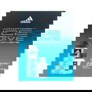 Adidas Ice Dive 2 Piece Gift Set for Men (3-in-1 Shower Gel 250ml + EDT 50ml)