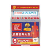 Pain Away Heat Patches Regular (13cm X 10cm) X 5