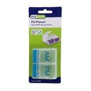 Ezy Dose Daily Pill Planner (AM-PM) - Assorted Colours