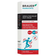 Brauer Magnesium+ Arnica Pain Relief Heat Cream 100g