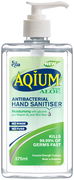 Ego Aqium Antibacterial Hand Sanitiser With Aloe 375ml