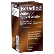 Betadine Antiseptic Topical Solution 100ml