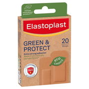 Elastoplast Green & Protect Strips X 20 ChemiStop