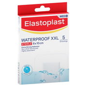 Elastoplast Waterproof Sterile Dressings XXL (8cm X 10cm) X 5