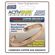 Dick Wicks Activease Magnetic Copper Bracelet - Large