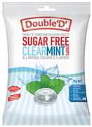 Double 'D' Sugar Free Clear Mint Drops 70g