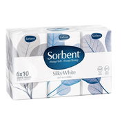 Sorbent Facial Tissue 4 Ply Pocket Pack X 6
